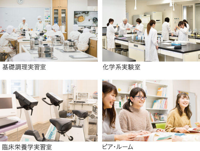 学科の特徴 医療栄養学科 医療栄養学部 学部 学科 学部 大学院 甲南女子大学