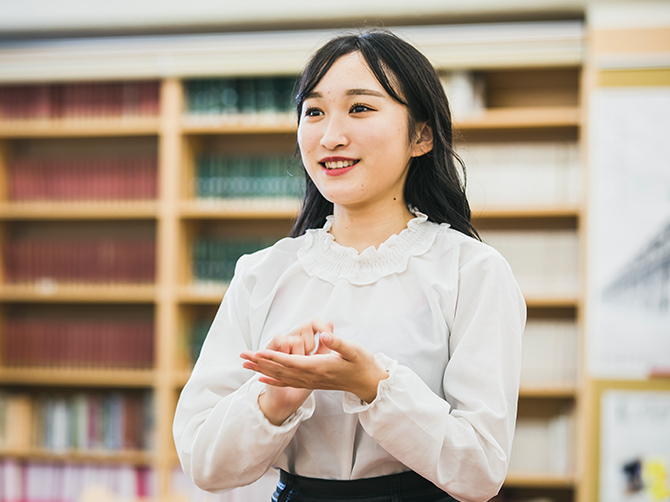 H.Mさん(4年) 岡山/ 私立 金光学園高等学校出身