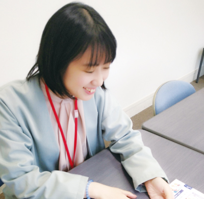 E.Oさん (2017年3月 文学部 日本語日本文化学科卒業)