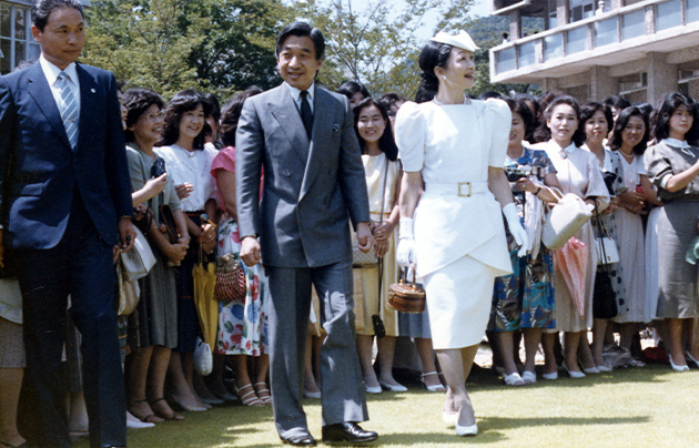 Crown Prince and Crown Princess (current Emperor and Empress)