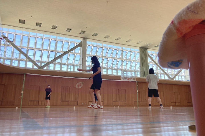バドミントン部の写真