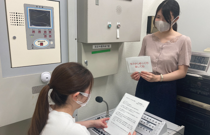 放送部の写真